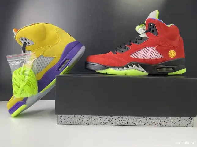 Rep Onekick Jordan 5 CZ5725-700 The Retro What 0428